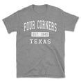 thumbnail image 1 of Four Corners Texas Classic Established Men's Cotton T-Shirt, 1 of 1