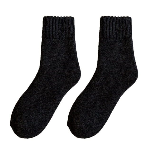 Chaussettes Athlétiques Légères et Chaudes Couleur Unie