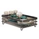 thumbnail image 1 of Estante para almacenar cubiertos, estante para secar cubiertos de acero inoxidable, estante ajustable para almacenar platos de cocina con escurridor A, 1 of 7