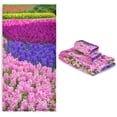 thumbnail image 6 of Coolnut 3 PCS Towel Beautiful Garden View Cotton Bath Towel Set (1 Bath Towel, 1 Hand Towel, 1 Washcloth) for Bathroom, Super Soft and Quick Dry Towels, 6 of 6