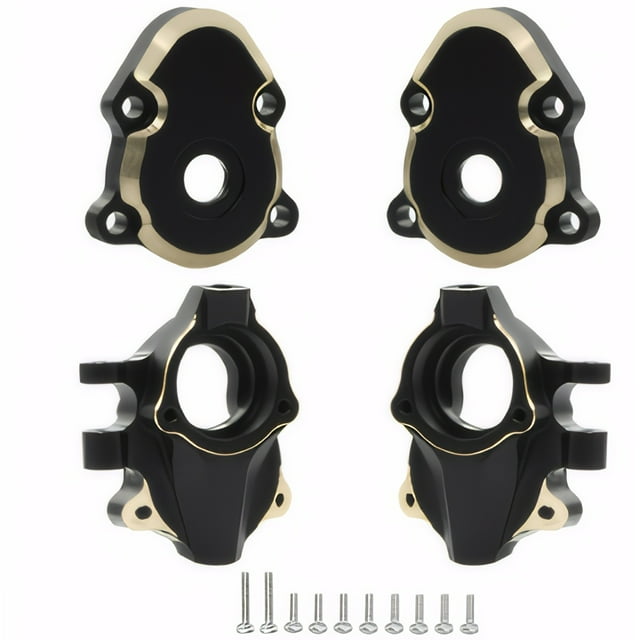 Kit de montaje de eje delantero de latón Bewildely para 1/18 RC Ascent-18
