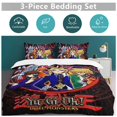 thumbnail image 5 of Yu-Gi-Oh 3-Piece Bedding Set Warm And Comfortable Soft Duvet Cover Bed Set with 1 Duvet Cover And 2 Pillowcases for Boys Girls Kids Adult Bedroom All Season, 5 of 8