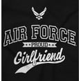 thumbnail image 2 of US Air Force Proud USAF Girlfriend Women Plus Size Long Sleeve Graphic Tee Brisco Brands 2X, 2 of 5