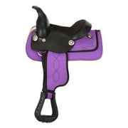 Kelly Silver Star Miniature Krypton Synthetic Saddle Set