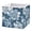 Large Florals Pattern, variant on Fabric Storage Bins Foldable Cube For Home Organization Baskets Line Art Of Fuchsia