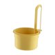 thumbnail image 4 of Cesta de drenaje para fregadero de cocina, práctica cesta para restos de comida, colador y escurridor pequeño. Amarillo, 4 of 9