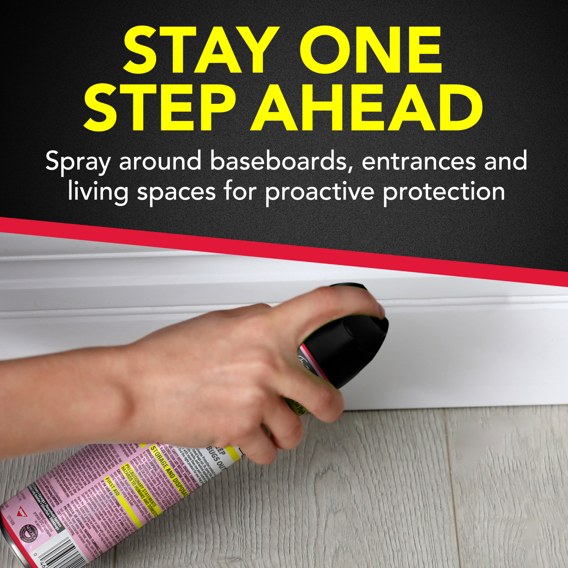 Raid Defend Ant & Roach Killer, Indoor Insecticide, Residual Killing Power, Fragrance Free, 20 oz, 2 Count