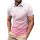 thumbnail image 1 of Blusa y camisa de manga corta con cuello vuelto para hombre, informal, lisa, de manga corta, con botones y cuello vuelto., 1 of 5