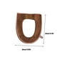 thumbnail image 4 of Cateissary Almohadilla para asiento de inodoro, repuesto lavable, con cremallera, para invierno y otoño, cubierta Universal para inodoro de Suministros de limpieza para el hogar Rosa, 4 of 6
