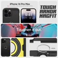 thumbnail image 2 of AmPm Tough Armor Mag Case [Magsafe Compatible] Designed for iPhone 14 Pro Max Case (2022) - Black, 2 of 8