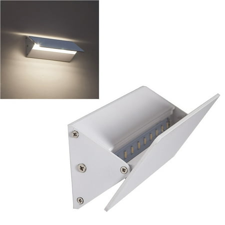

1pc Wall Lamp Adjustable Luminous Angle Wall Light Fence Lamp for Home Restaurant Hotel (5W Warm Light)