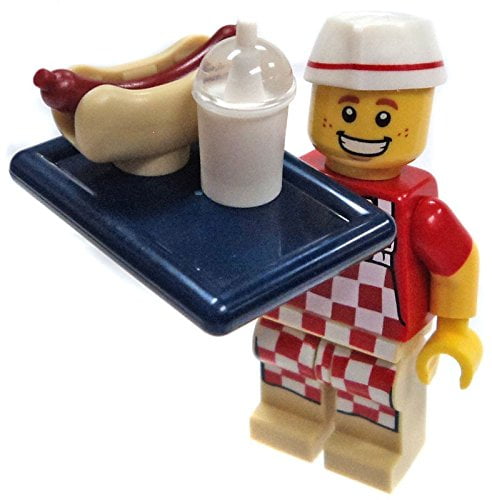 lego hot dog man plush