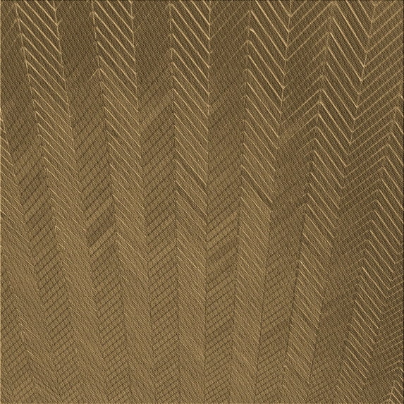 Ahgly Company Machine Washable Indoor Square Transitional Dark Bronze Brown Area Rugs, 4' Square