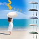 thumbnail image 1 of Paraguas de protección solar plegable automático | Chasis de aleación engrosada reforzada | Diseño portátil y compacto | Gran diámetro para varias personas | Toldo de nailon con bloqueo UV, 1 of 7