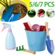 thumbnail image 2 of 7 Unids Mini Juego De Herramientas De Jardinería Kit De Herramientas De Jardinería Para Niños De Mano Pequeña Con Pala Rastrillo Cuchara Coloridos Juguetes De Jardín Para Niños Juego De Paleta De Play Muyoka Hogar, 2 of 7