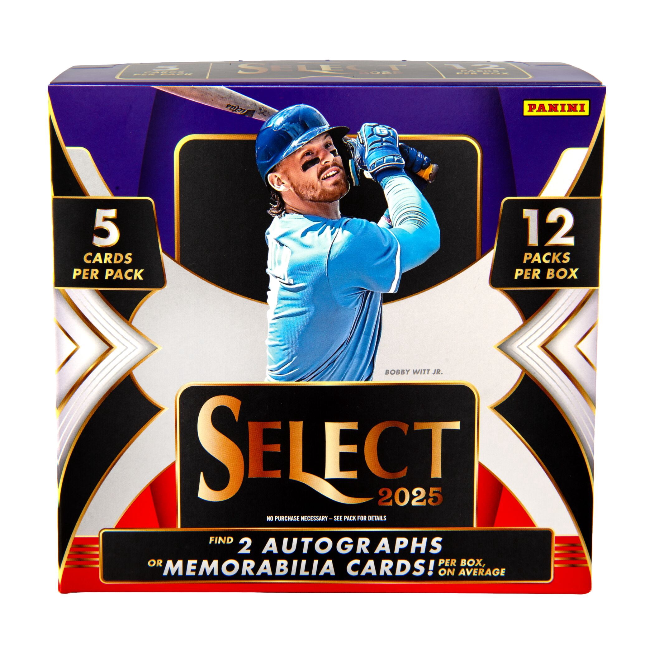 2025 Panini Select Baseball Trading Cards Hobby Preferred Box