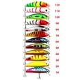 thumbnail image 2 of 2PC Artificial Fishing Lure 6.5g/5cm Sinking Minnow Lure with 3D Laser Eyes Plastic with 2 Treble Hooks for all fish, 2 of 5