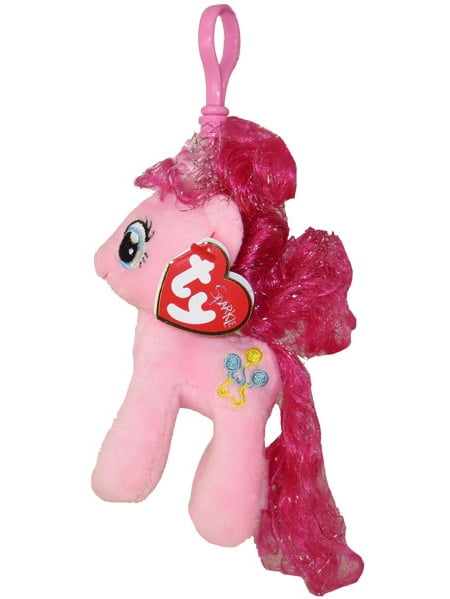 Details about   My Little Pony Backpack clips Pinky Pie TY MLP 