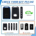 thumbnail image 2 of Key Fob Cover Compatible with Mazda 3 6 CX-5 CX-9 CX-30 CX-50 CX-70 2019-2025 Keychain Case Holder Protector,Blue, 2 of 6