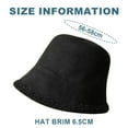 thumbnail image 2 of Sombrero de cubo de invierno de felpa borrosa sombrero de pescador de piel sintética de oveja sombreros de pescador borroso para mujer sombrero de cubo de piel sintética mullido, 2 of 5