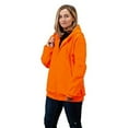 thumbnail image 3 of TrailCrest Safety Blaze Orange /Pink/ Camo Double Fleece Full Zip Hoodie (5X, Blaze Orange), 3 of 9