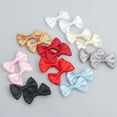 thumbnail image 4 of 100 Pcs Christmas Mini Bow Tiny Twist Tie Bow Handmade Craft Ribbon Bow Hair Small Bow Holiday Bow Craft Supply for DIY Sewing Party Decor, 4 of 6