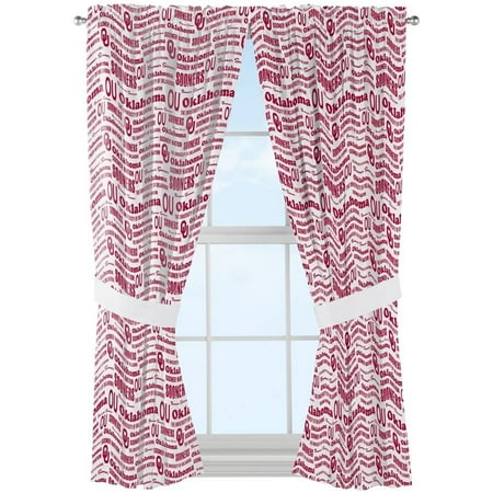 - NCAA Oklahoma Sooners Anthem Window Curtain Panels