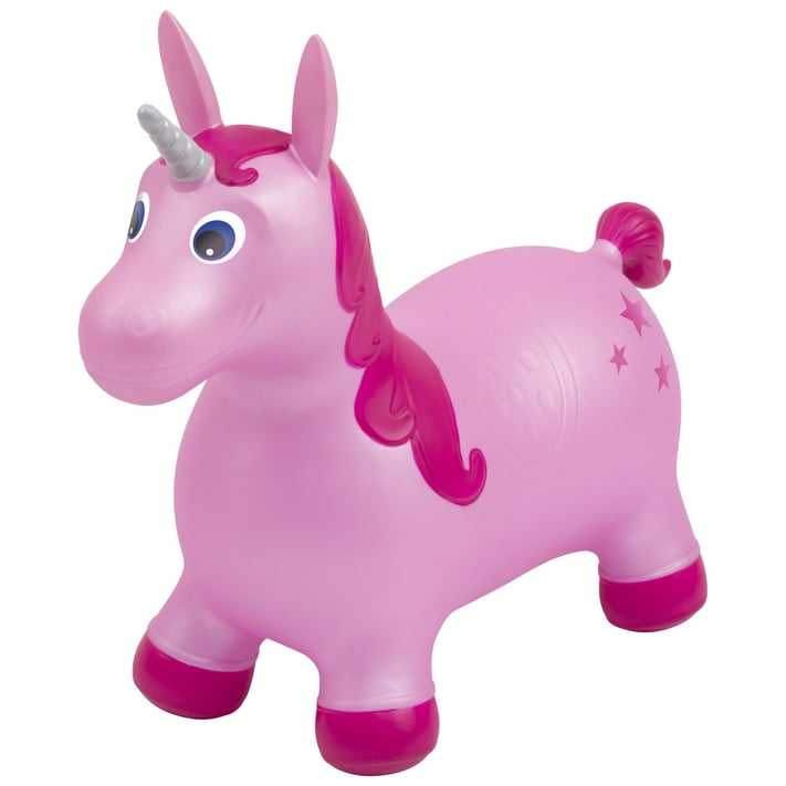 Bounce Buddies Bounce Horse Pink Unicorn