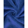 thumbnail image 5 of Bath Robe Men Womens Ultra-Soft Flannel Bathrobe Sleepwear,Navy, 5 of 7