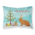 thumbnail image 1 of Carolines Treasures BB9336PILLOWCASE Rex Rabbit Christmas Fabric Standard Pillowcase, 1 of 2