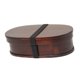 thumbnail image 1 of Fiambrera portátil con correa Caja de dulces con tapas, tazón de vajilla, contenedor de almacenamiento de alimentos de madera, para picnics en el , estilo F opcional Macarena Caja de almuerzo, 1 of 8
