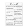 thumbnail image 3 of Scripture Walls Psalm 42 Satisfy My Thirsty Soul White Bible Chapter Canvas Christian Wall Art Ready to Hang Unframed, 3 of 18