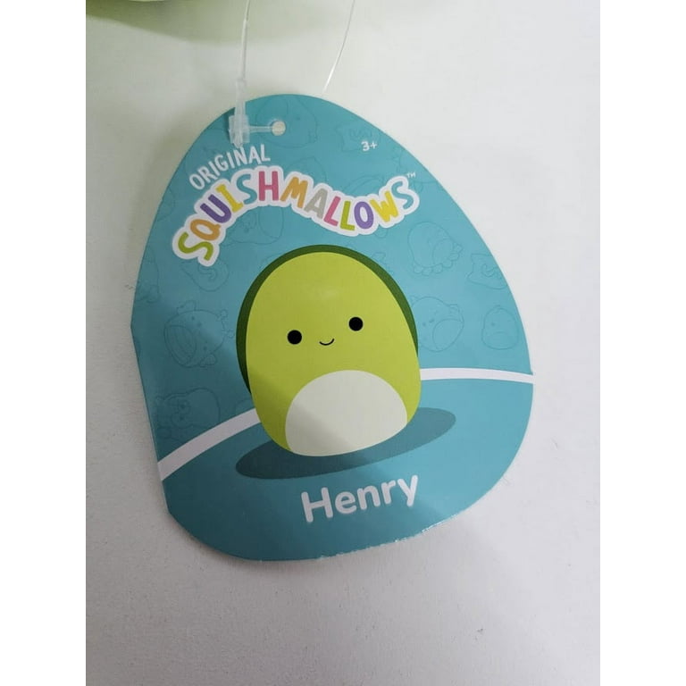 Squishmallows SQK Little Plush 5 Henry - Winking Green Turtle