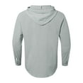 thumbnail image 5 of Chemise à Manches Longues pour Hommes - Cardigan Décontracté Uni pour les Vacances, Design à Capuche, à la Mode et Confortable, 5 of 5
