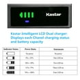 thumbnail image 3 of Kastar 2-Pack Battery and Smart USB Charger Compatible with Blaupunkt CC-664 CC-684 CC-695 SC-625 SC-634 SCR-250 ST-634, Siemens FA-277 FA-278 FA-292 FA-294 FA-298 FA-299, 3 of 4