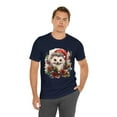 thumbnail image 6 of Christmas Child Animals Celebration Classic Unisex Jersey Short Sleeve Tee, 6 of 6