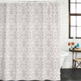 thumbnail image 3 of Boho Purple Pattern Waterproof Fabric Shower Curtain,Modern Geometric Southwestern Vintage Waterproof Fabric Shower Curtain for Bathroom Curtains Bathtubs Shower Curtains with 12 Hooks Stall 48x72in, 3 of 8