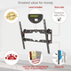 thumbnail image 3 of Soporte Barkan Inclinable para TV de 13” a 65” | Compatible con Pantallas Planas y Curvas | Montaje de Pared Universal, 3 of 6
