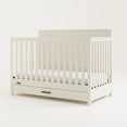 thumbnail image 4 of Graco Tristan Convertible Crib With Drawer - Frosted Oat, 4 of 15