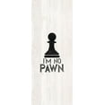 thumbnail image 2 of Reed, Tara 8x14 White Modern Wood Framed Museum Art Print Titled - Chess Sentiment vertical III-No Pawn, 2 of 4