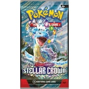 Pokemon Trading Card Game: Scarlet Violet - Stellar Crown Booster Pack (10 Cards)