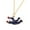 E, variante sur Bradem Liquidation! Collier Créatif Série Astronaute Étoile Coréenne Pendentif Fusée Mignonne Lilliputienne Long Collier Accessoires de Vêtements de Noël pour Femmes, Rouge2, Taille Unique, 1*Collier