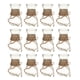 thumbnail image 4 of Jarrones de flores elegantes y modernos para decoración del hogar, como regalo para bodas, centros de mesa. 12x con cuerda, 4 of 9