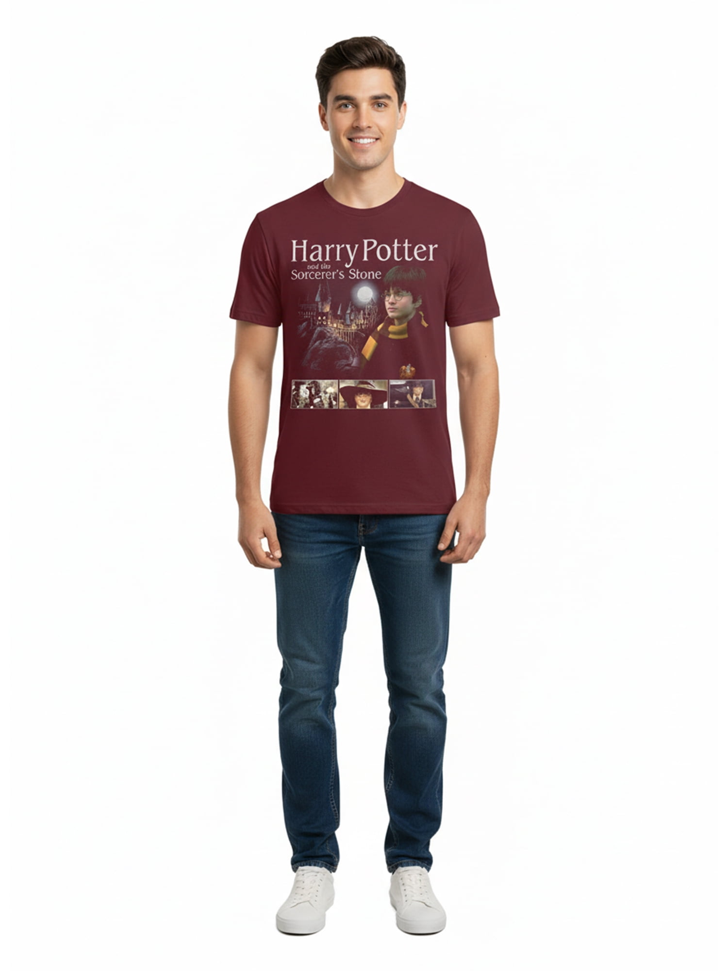 Harry Potter Men's & Big Men's Graphic Tee, Harry's Journey, Sizes S–3XL