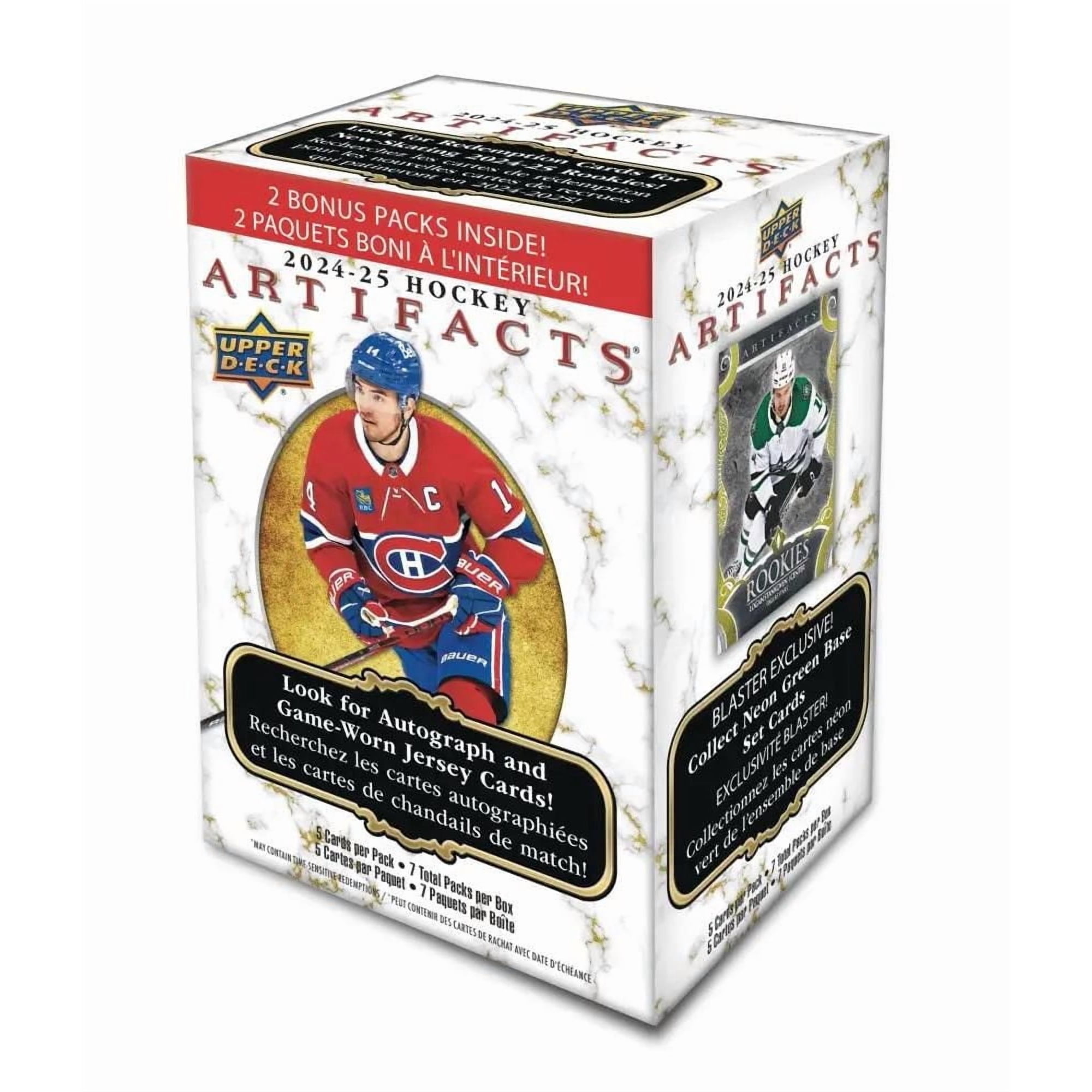 2024-25 Upper Deck Artifacts Hockey Cards Blaster Box - Walmart.ca