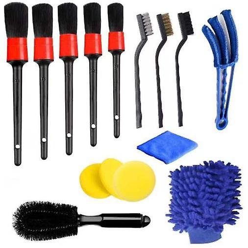 15 Uds herramienta de lavado de coches cepillo cepillo de limpieza de cubo de rueda impermeable guantes de lavado de coches cepillo de limpieza de lavado de coches XianweiShao 8390613906274