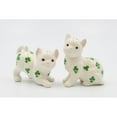 thumbnail image 3 of Ceramic Shamrock Cats Salt and Pepper Shakers, 3 of 3