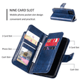 thumbnail image 2 of Luxury Retro Card Slot Flip Flip Wallet Leather Case for iPhone 15ProMax 15Pro 15 14ProMax 14Pro 14 13ProMax 13Pro 13 12ProMax 12Pro 12 11ProMax 11Pro 11 XSMax XS XR X 8 7 Plus 8 7, 2 of 9