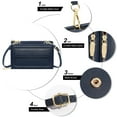 thumbnail image 5 of Small Crossbody Bag for Women Cell Phone Wallet Purse Mini Shoulder Handbags with Card Slots, 5 of 7