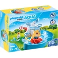 thumbnail image 2 of PLAYMOBIL Water Wheel Carousel Action Figure Set, 8 Pieces, 2 of 4